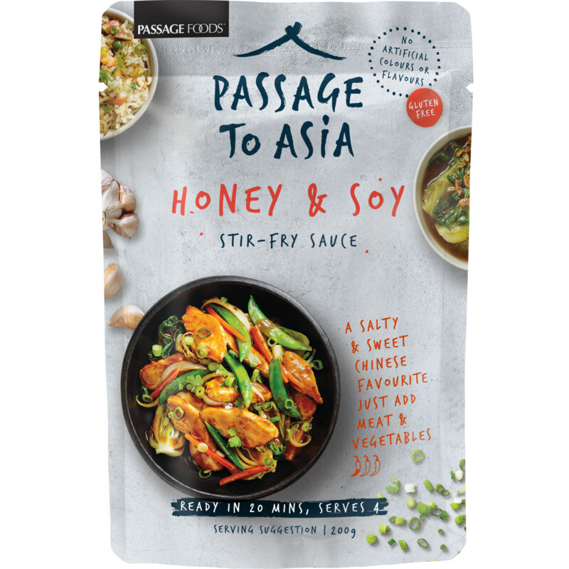 Passage to Asia Honey soy stir fry sauce