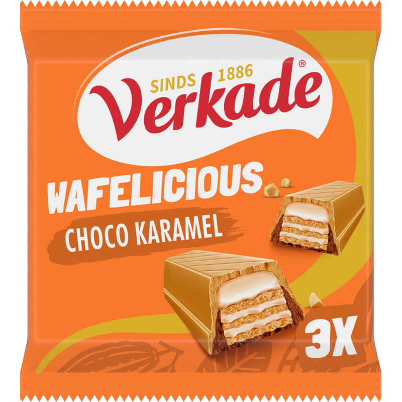 Verkade Chocowafel karamel