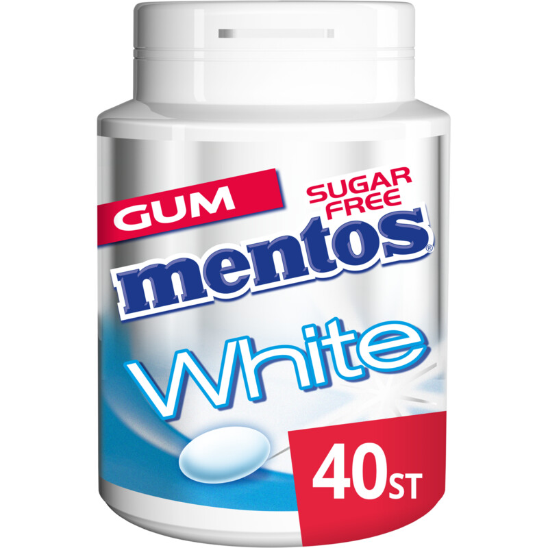 Mentos Gum White sweet mint