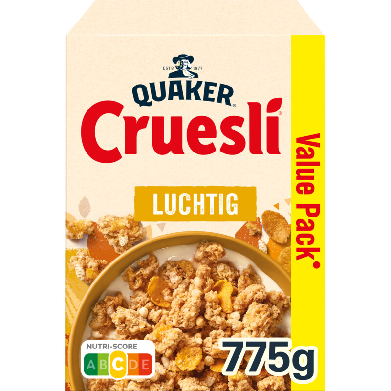 Quaker Cruesli luchtig value pack