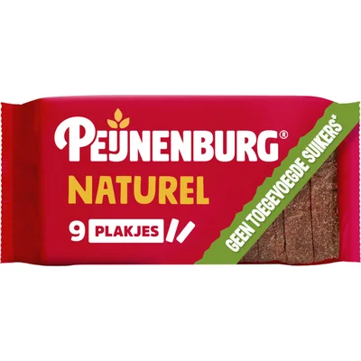 Peijnenburg Ontbijtkoek naturel gesneden
