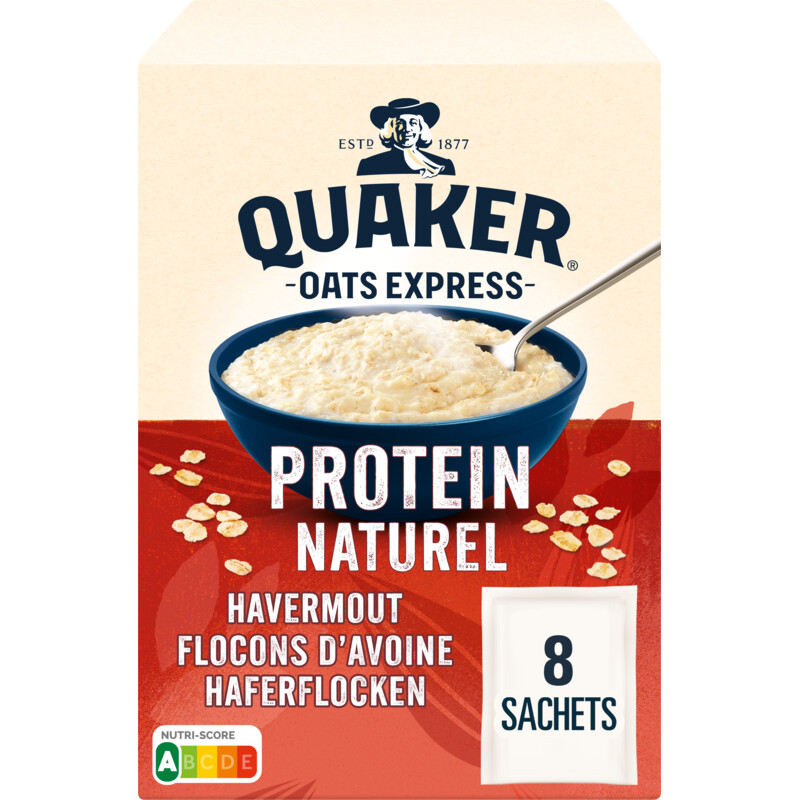 Quaker Oats express naturel protein havermout