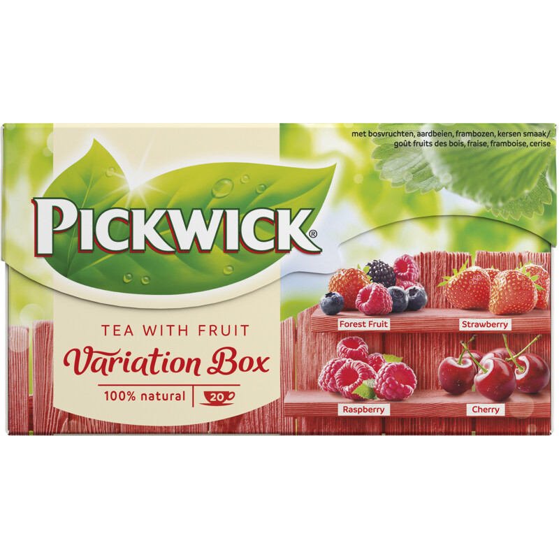 Pickwick Variatiebox rood vruchtenthee