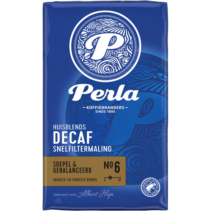 Perla Huisblends Decaf snelfiltermaling