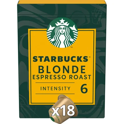 Starbucks Nespresso blonde espresso roast capsules
