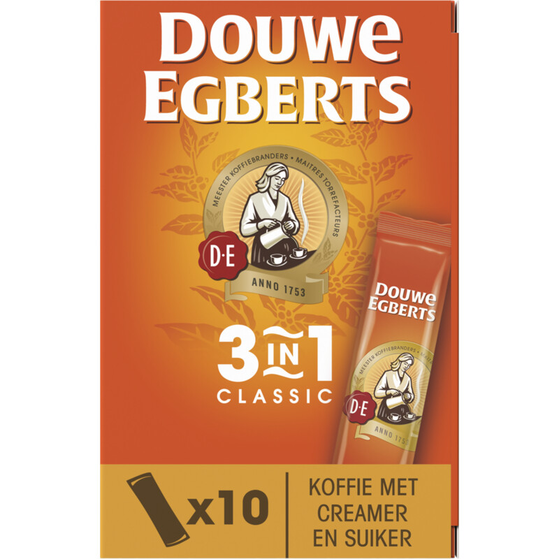 Douwe Egberts 3-in-1 classic oploskoffie