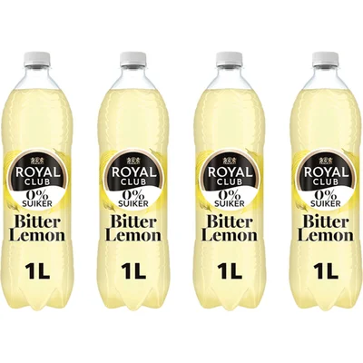 Royal Club Bitter lemon 0% suiker 4-pack