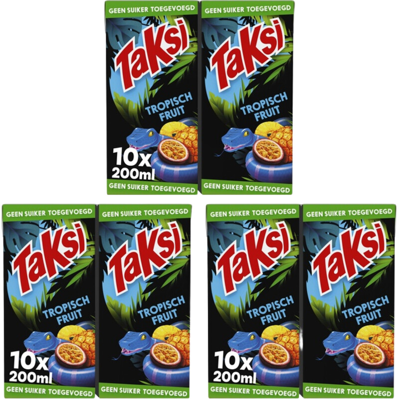 Taksi Tropisch Fruit GST 3 x 10-pack