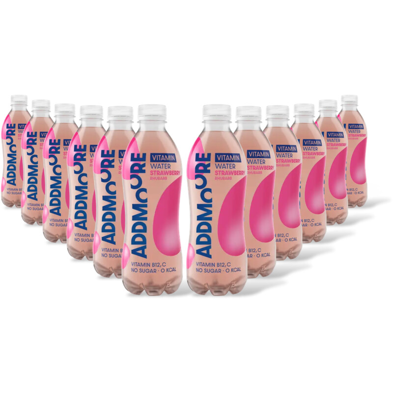 Addmoore Vitamin Water Strawberry 12-pack