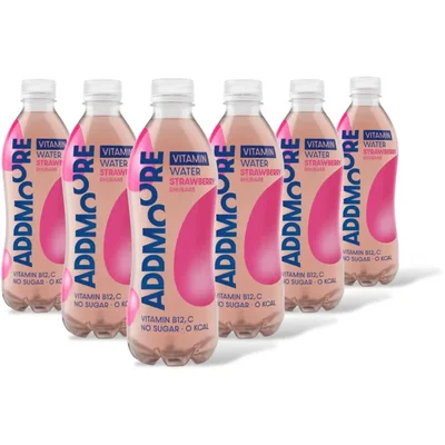 Addmoore Vitamin Water Strawberry 6-pack