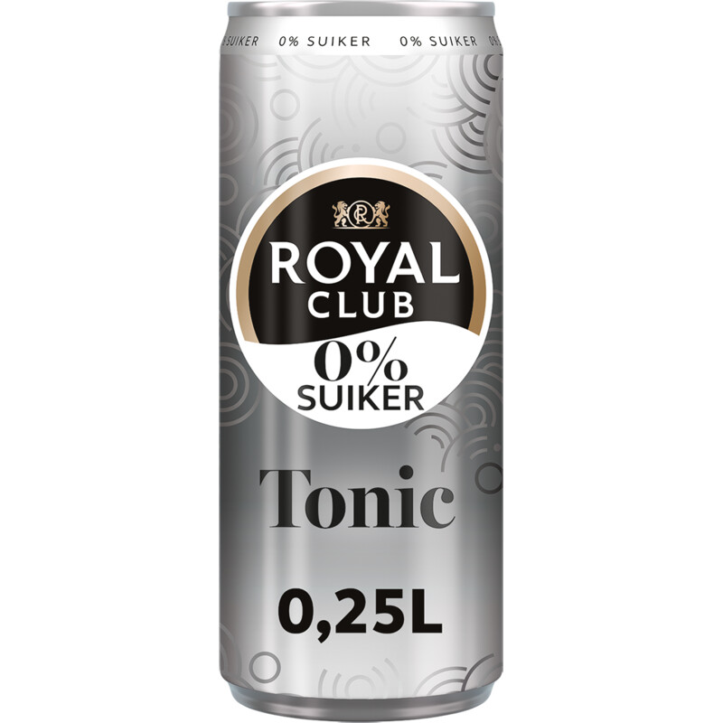 Royal Club Tonic 0% suiker