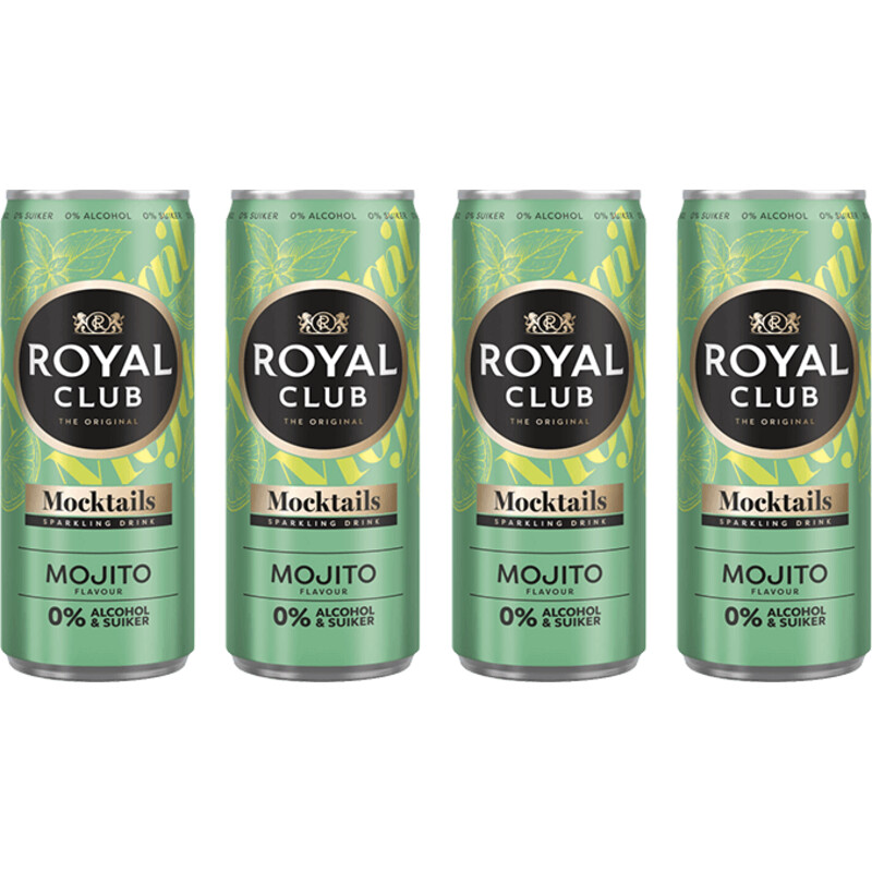 Royal Club Mojito 0% 4-pack