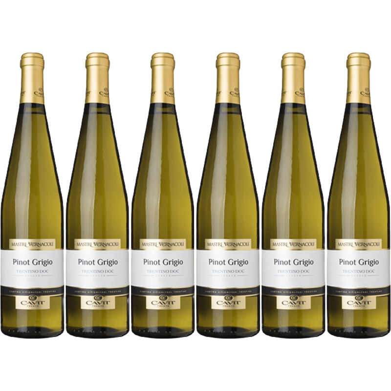 Mastri Vernacoli Pinot grigio 6 flessen