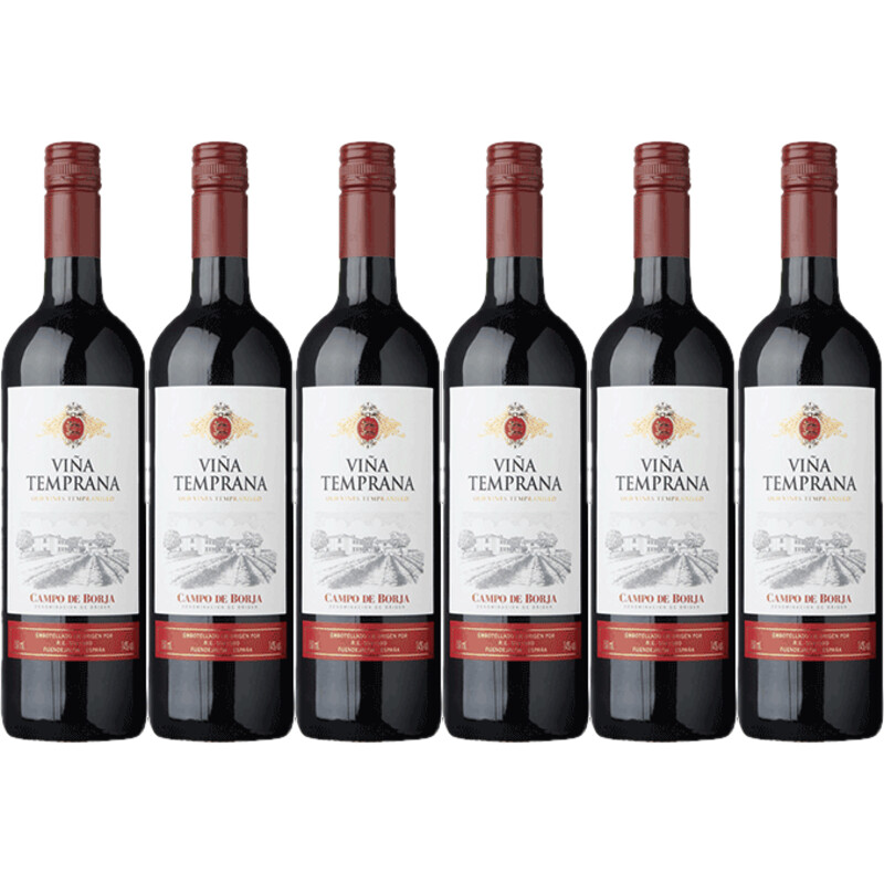 Viña Temprana Tempranillo 6 flessen