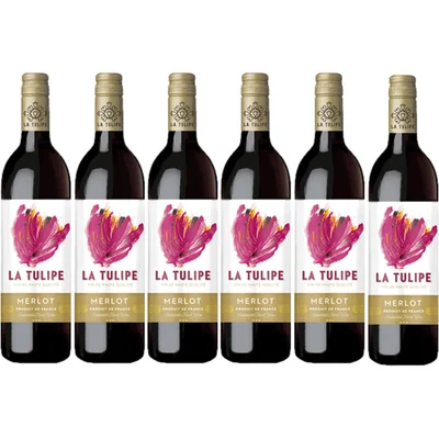 La Tulipe Merlot 6 flessen