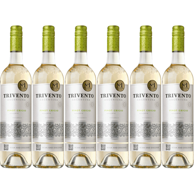 Trivento Pinot grigio 6 flessen