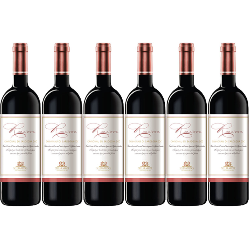 Sella & Mosca Raim cannonau 6 flessen