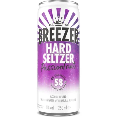 Breezer Hard seltzer passionfruit
