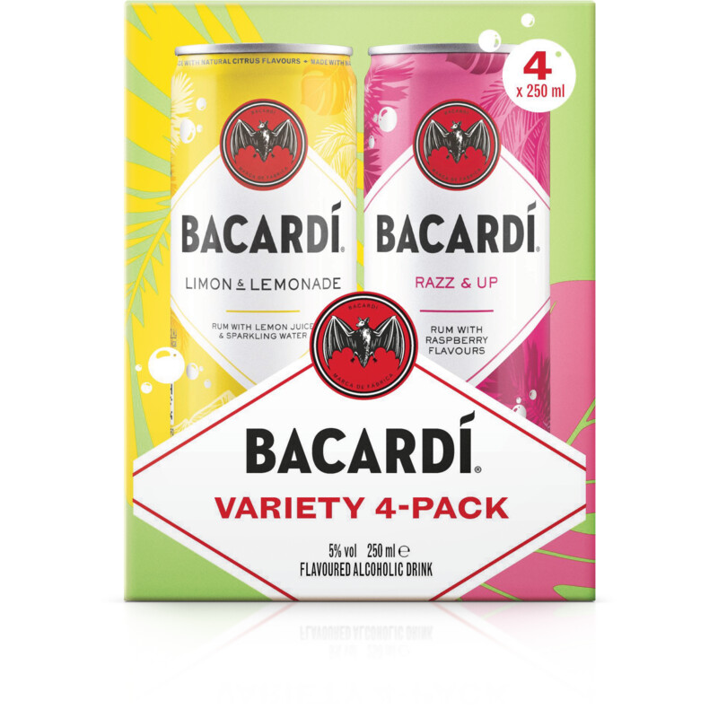 Bacardi Variety 4-pack