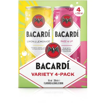 Bacardi Variety 4-pack