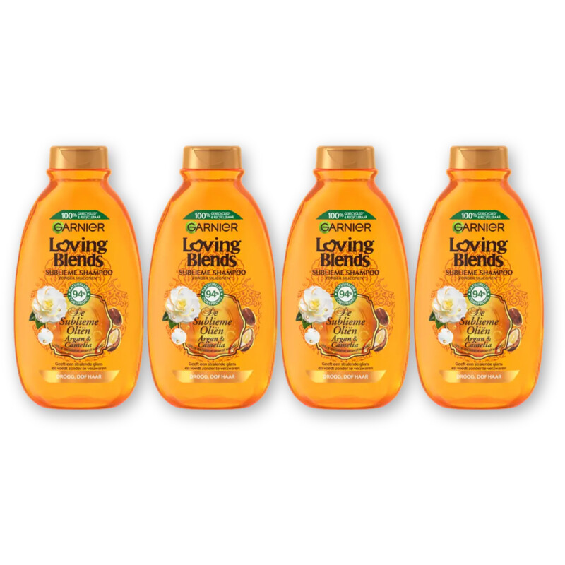 Loving Blends Argan & camelia shampoo 4-pack