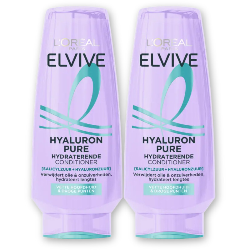 L'Oréal Paris Elvive Hydra hyaluronic pure conditi 2-pack