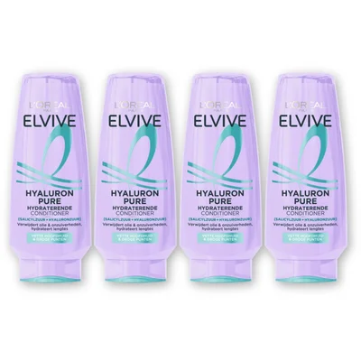 L'Oréal Paris Elvive Hydra hyaluronic pure conditi 4-pack