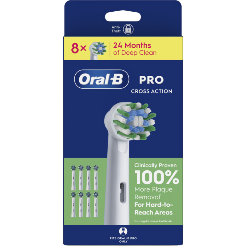 Oral-B Pro cross action opzetborstels