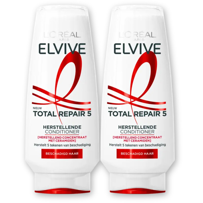 L'Oréal Paris Elvive Elv total rep5 crsp 2-pack