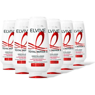 L'Oréal Paris Elvive Elv total rep5 crsp 6-pack