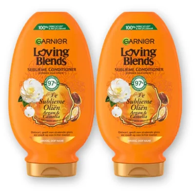 Loving Blends Argan & cameliaolie conditioner 2-pack