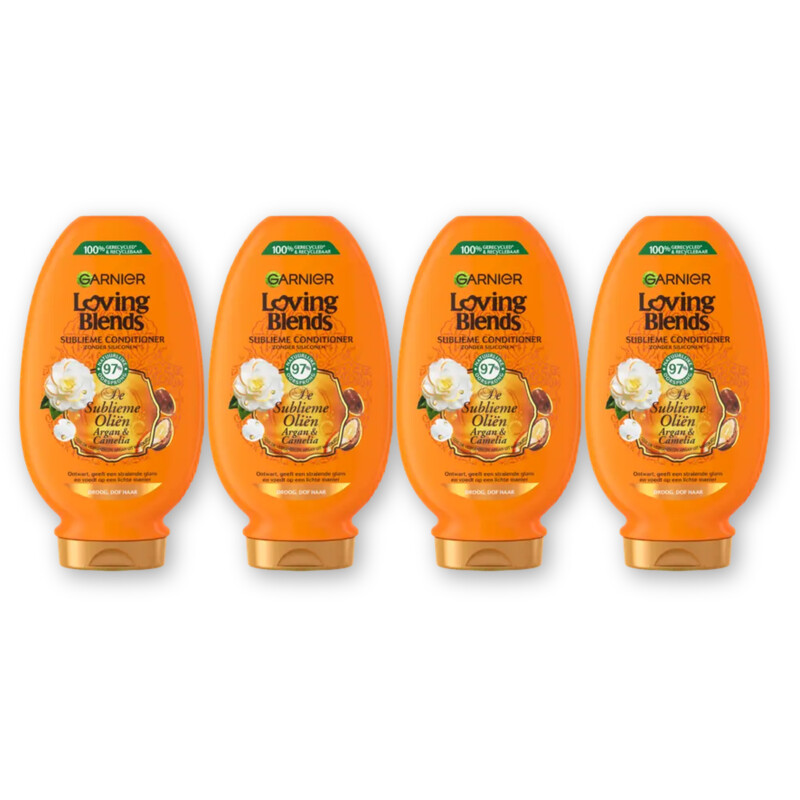 Loving Blends Argan & cameliaolie conditioner 4-pack