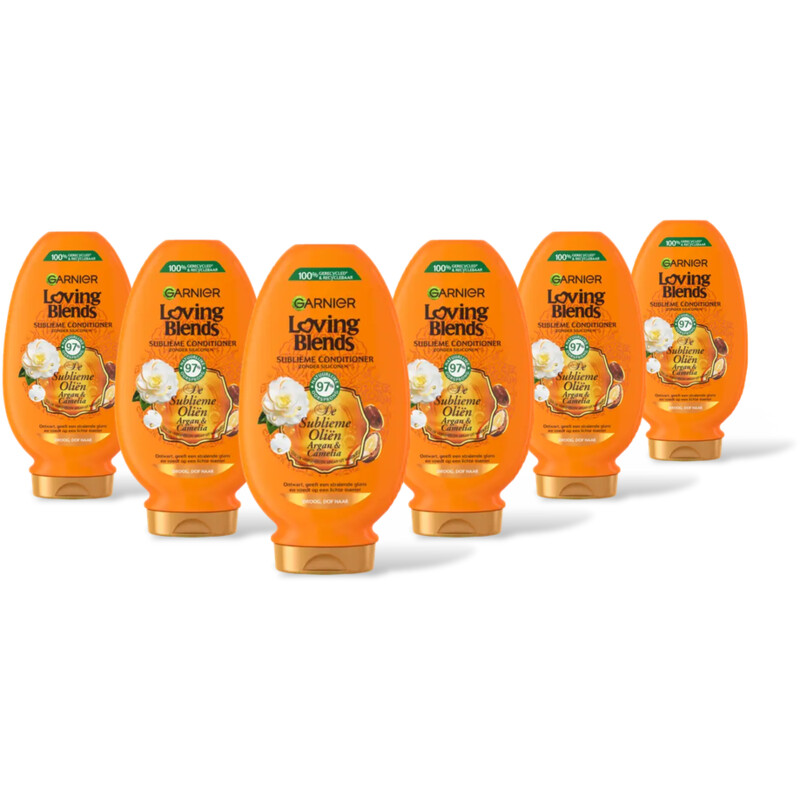 Loving Blends Argan & cameliaolie conditioner 6-pack