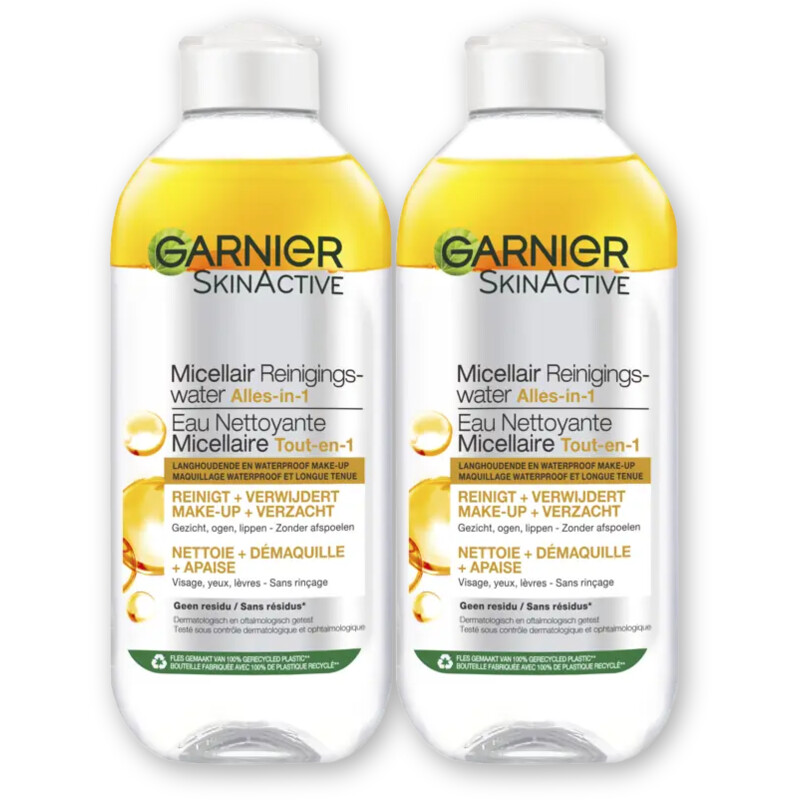 Garnier Micellair reinigingswater in olie 2-pack