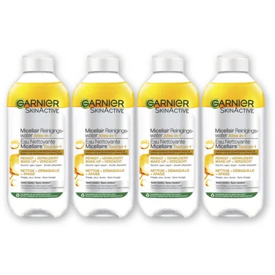 Garnier Micellair reinigingswater in olie 4-pack