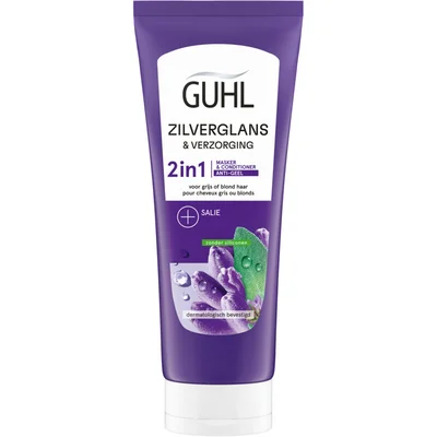 Guhl Zilverglans en verzorging 2in1 masker