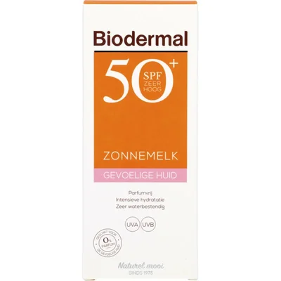 Biodermal Gevoelige huid zonnemelk spf50