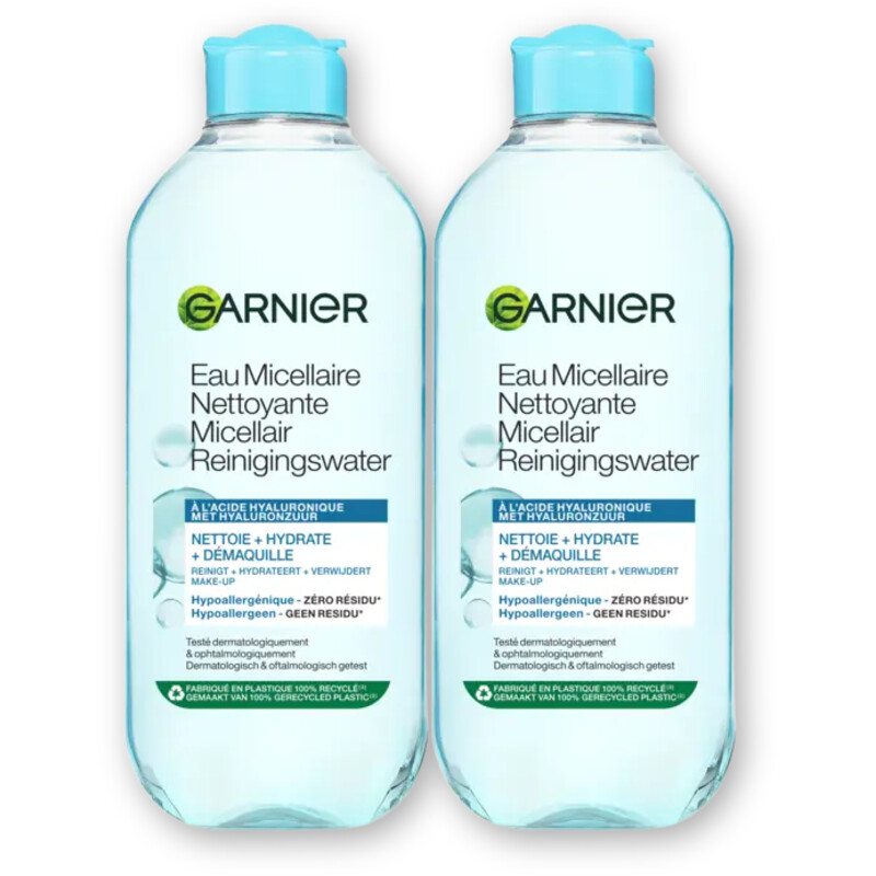 Garnier Micellair hyaluronzuur & aloe vera 2-pck
