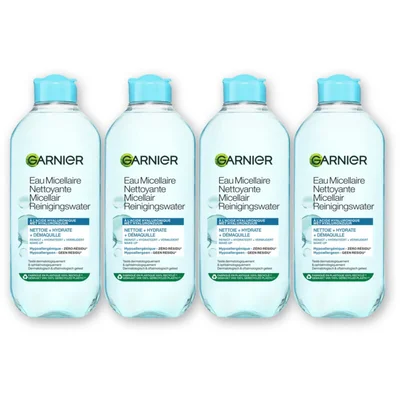 Garnier Micellair hyaluronzuur & aloe vera 4-pck