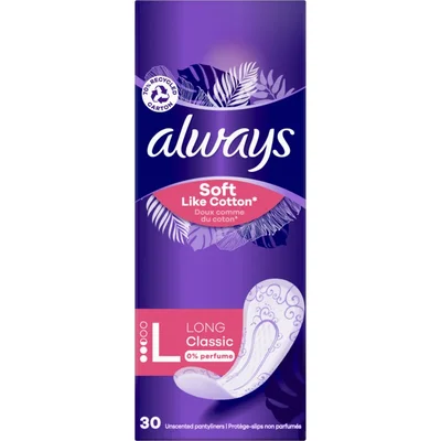 Always Soft like cotton long classic 0% perfume