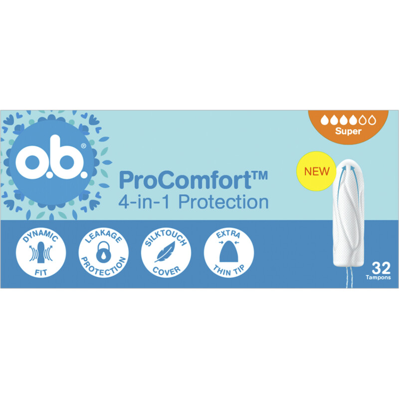 o.b. Pro comfort 4-in-1 protection super