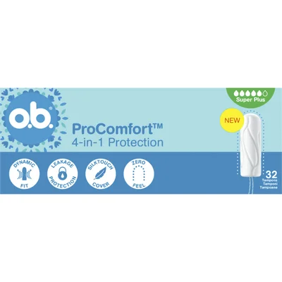 o.b. Pro comfort 4-in-1 protection super plus
