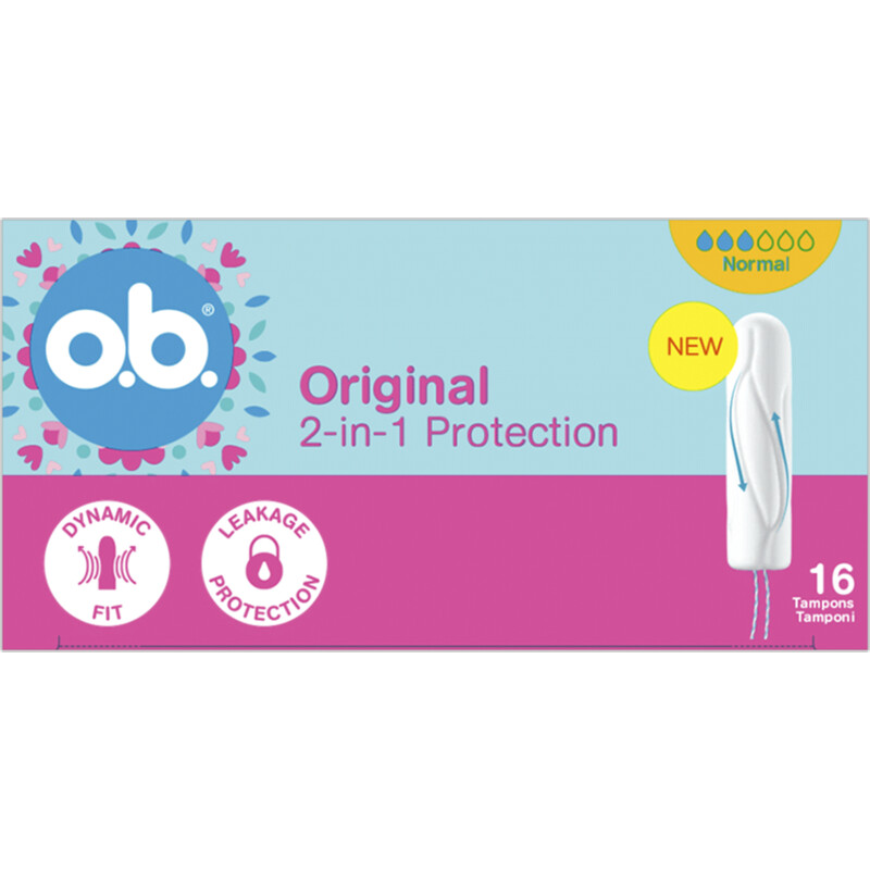 o.b. Original 2-in-1 protection normal