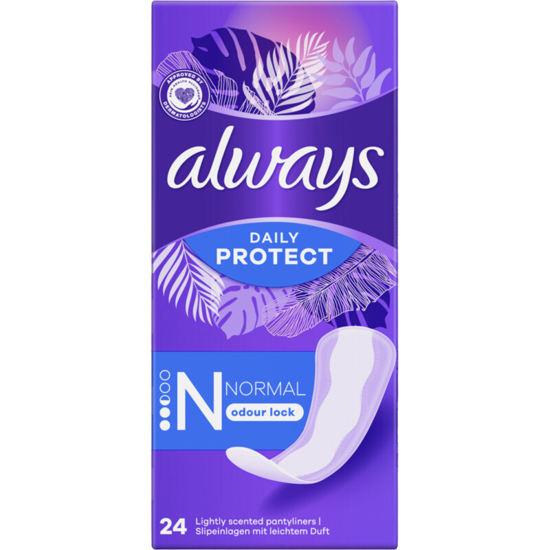 Always Dailies protect normal odour lock