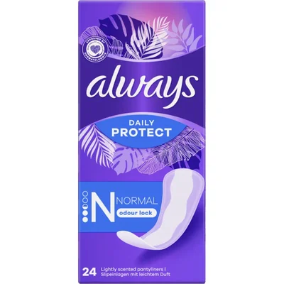 Always Dailies protect normal odour lock