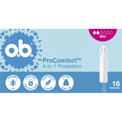 o.b. Pro comfort 4-in-1 protection mini