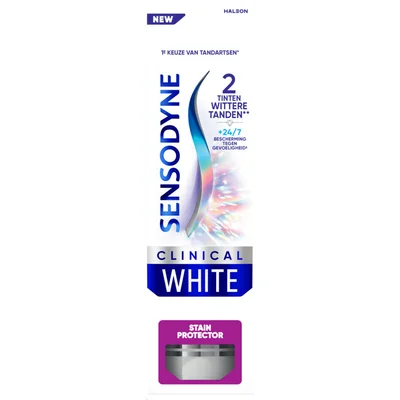 Sensodyne Clinical white stain protector