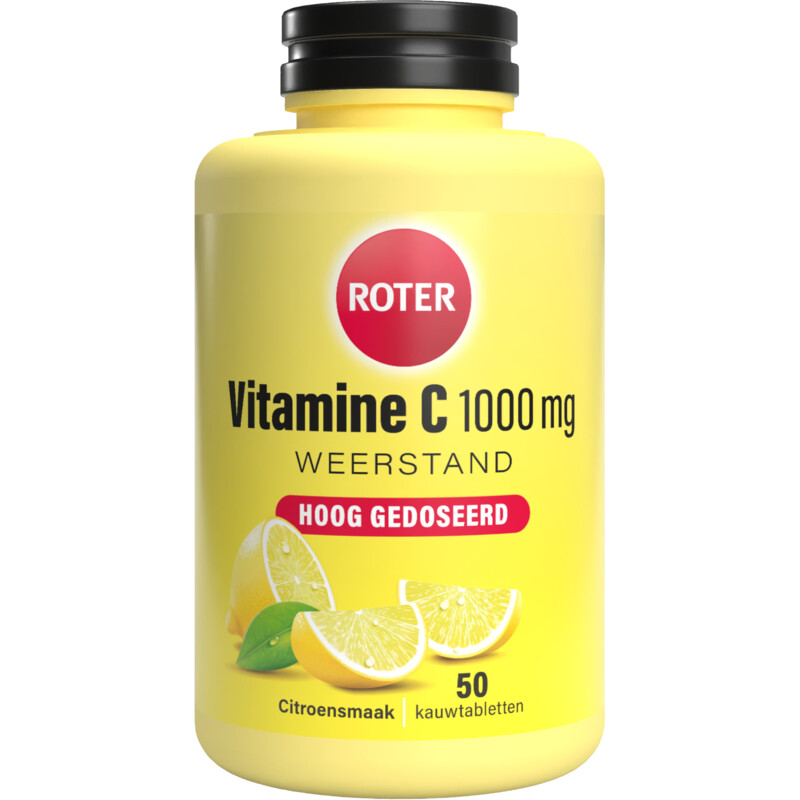 Roter Vitamine C 1000mg kauwtablet citroen