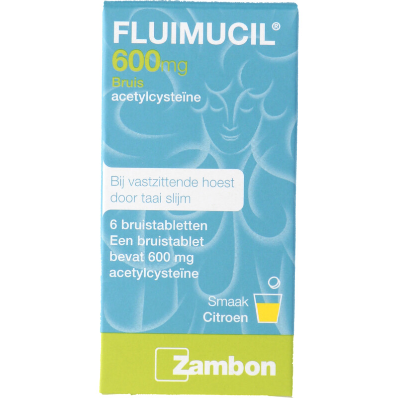 Fluimucil 600mg bruistablet