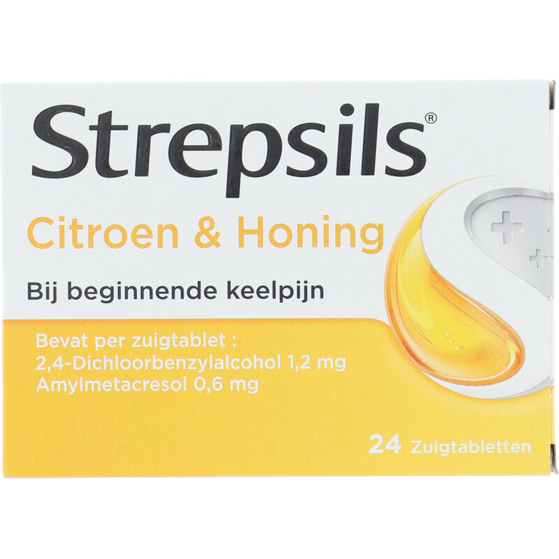 Strepsils Keeltabletten citroen & honing